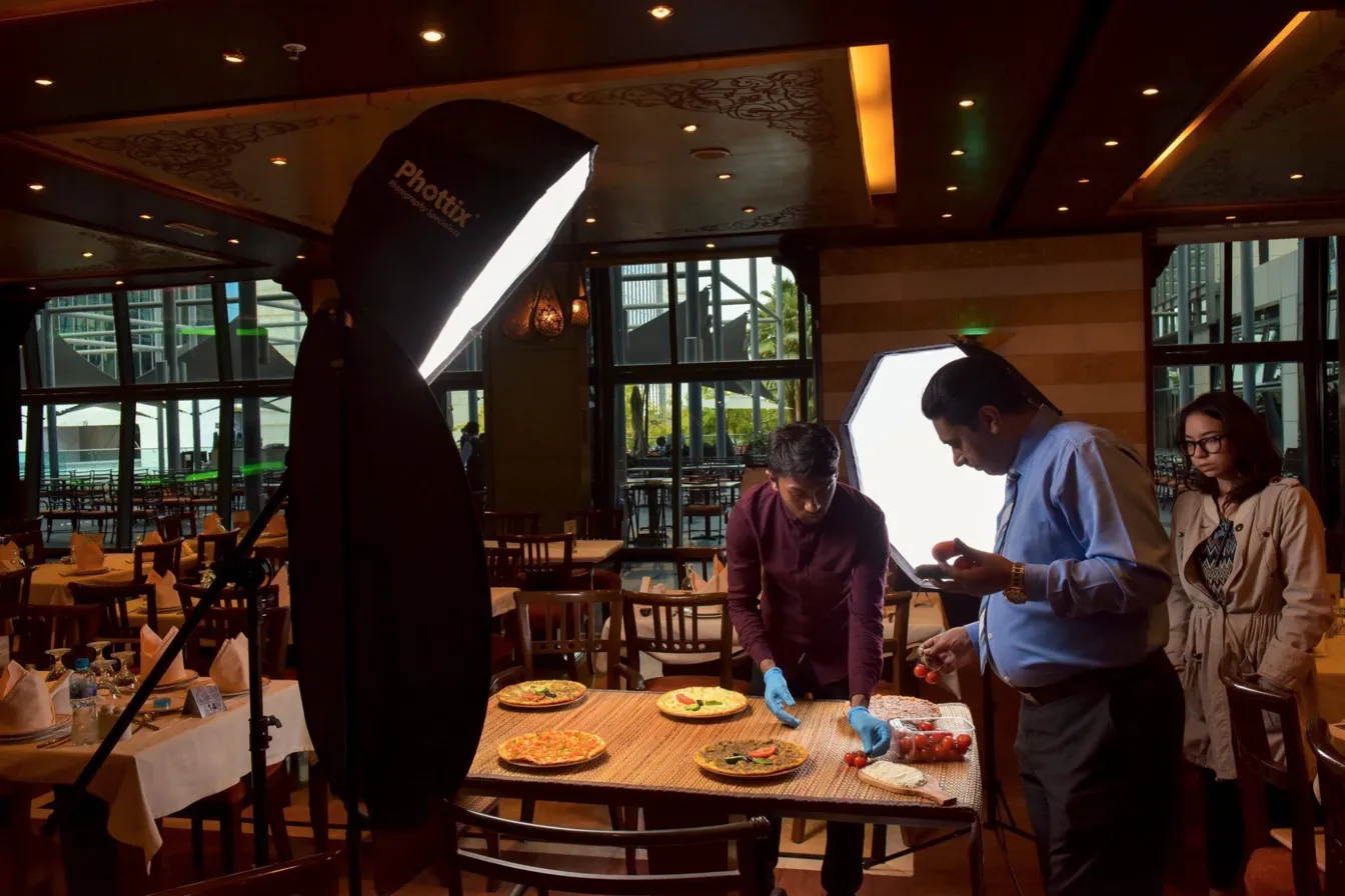 Al Mandaloun DIFC food shoot Dubai