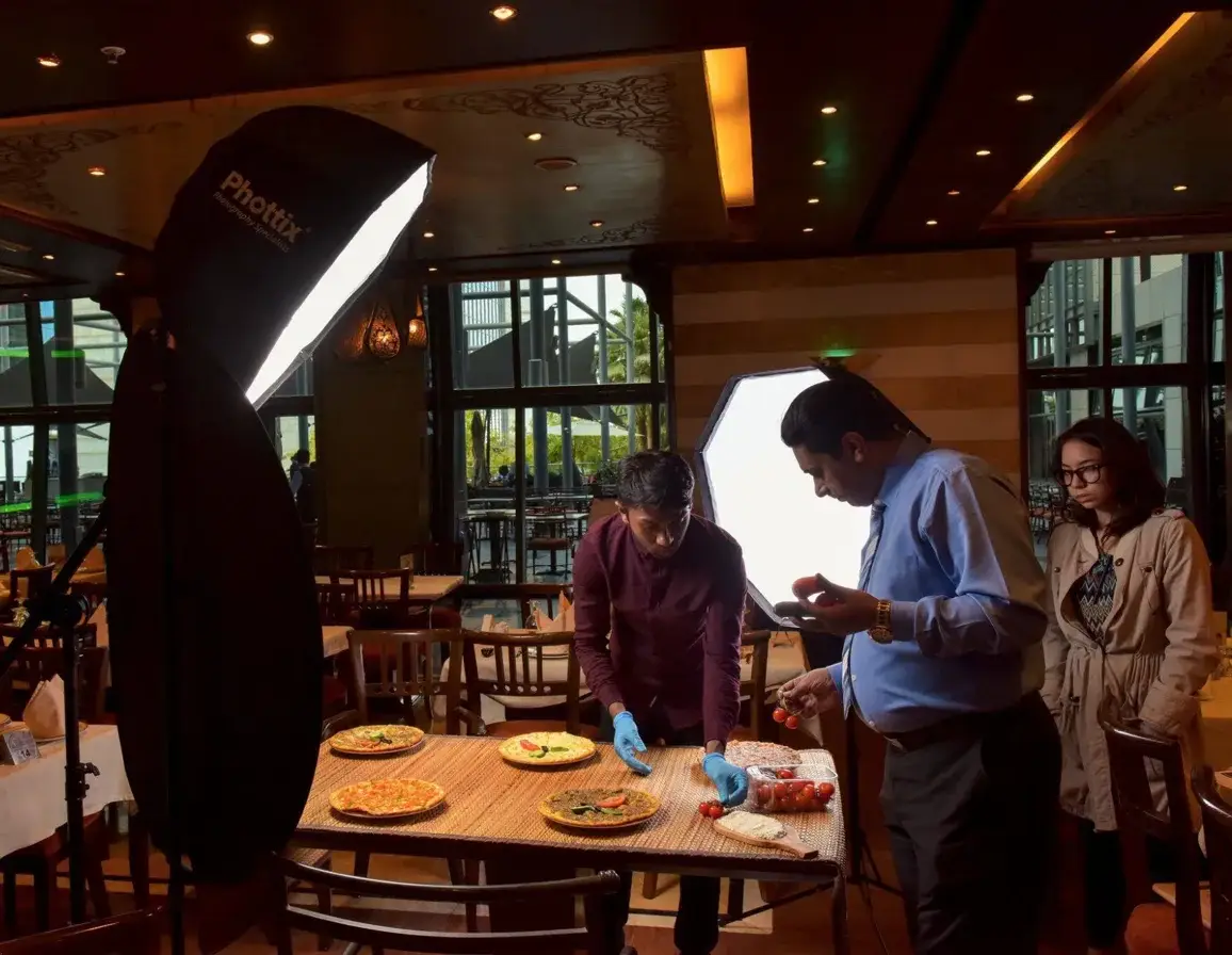 Al Mandaloun DIFC food shoot Dubai